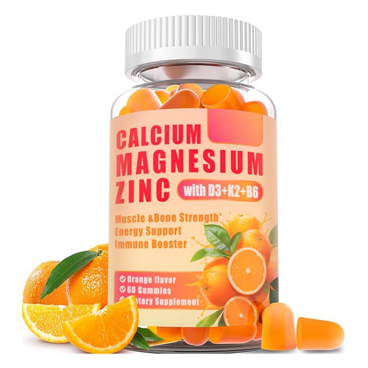 Kalsium Magnesium Zink D3k2 Gummies
