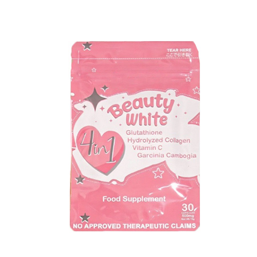 Kecantikan White 4in1 Whitening Wellness Makanan Suplemen