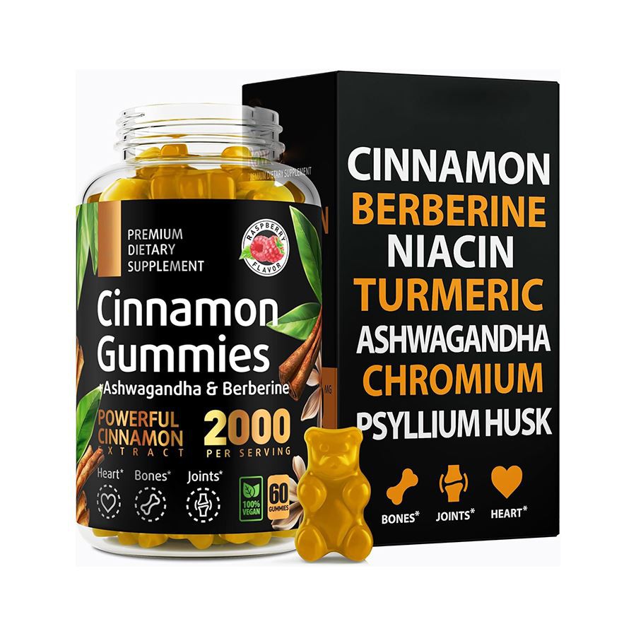 Premium Cinnamon Gummies Sokongan Gula Darah Alam untuk hidup yang cerah