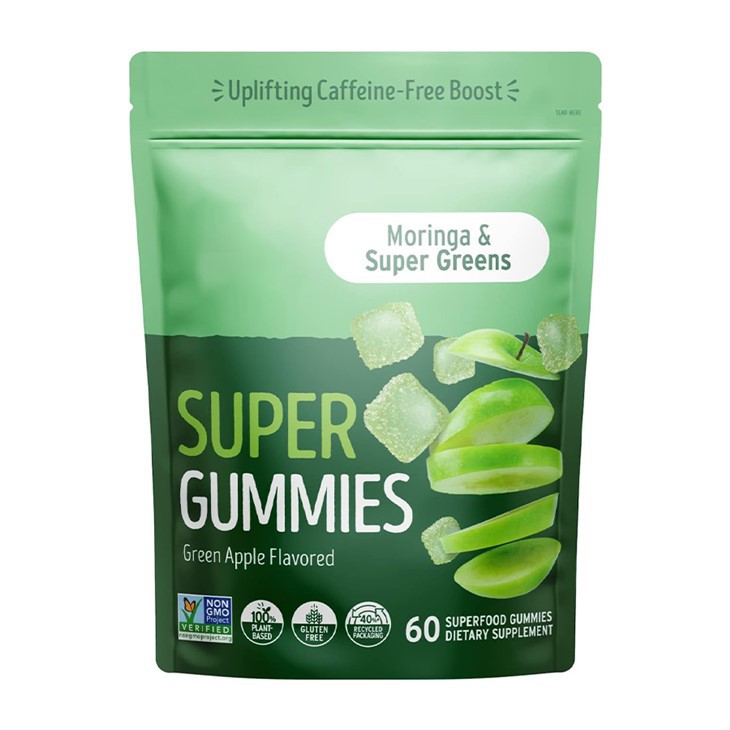 Supergummies Nutrient - Plant Packed - Gummies berasaskan untuk Vitalitas Setiap Hari