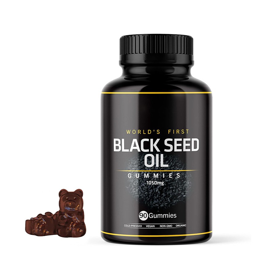 Gummies Minyak Biji Hitam Pertama Dunia Pertama Multidimensi Kesihatan Multidimensi Sokongan Antioksidan, Kulit - Meningkatkan Vitalitas Holistik